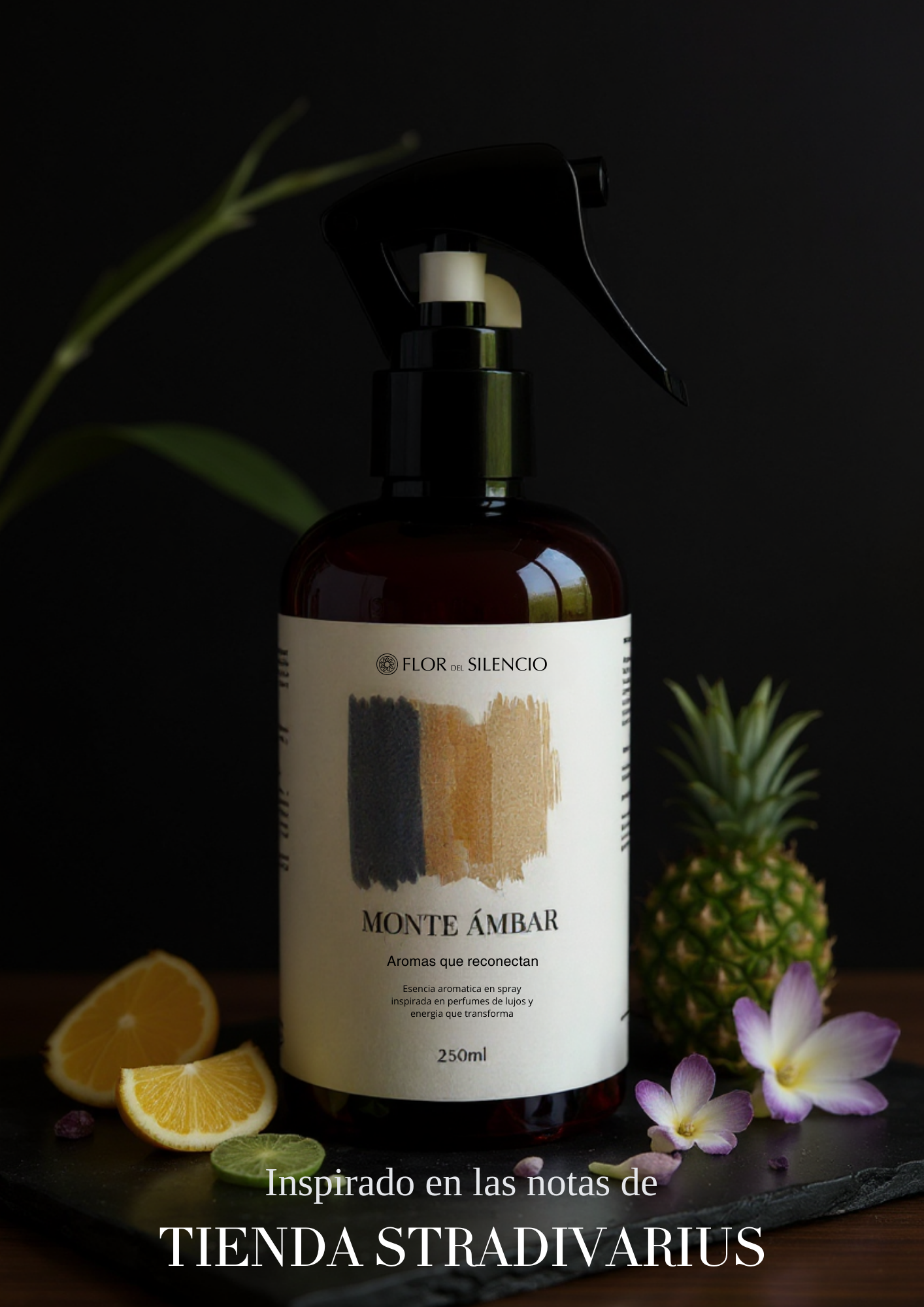 Monte Ámbar | Aromatizante en spray inspirado en Stradivarius