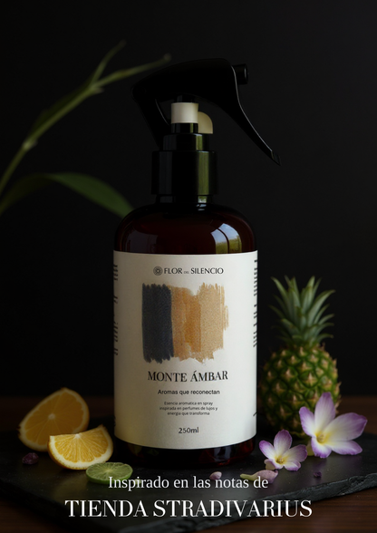 Monte Ámbar | Aromatizante en spray inspirado en Stradivarius