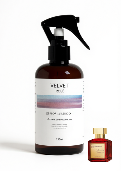 Velvet Rose | Aromatizante en Spray Inspirado en Baccarat Rouge 540