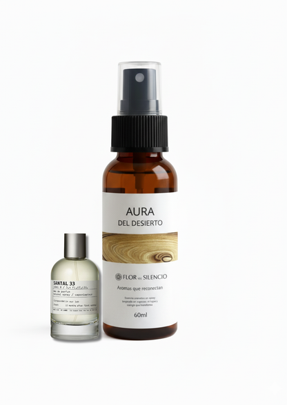 Aura del desierto | Aromatizante en Spray Inspirado en Santal 33